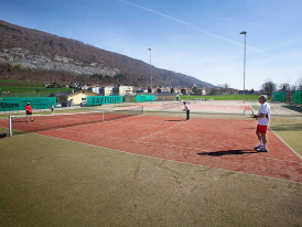 10: Tennisplätze, Clubhaus Tennisclub Pieterlen